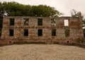 Trojborg castle ruin near Tonder, Denmark