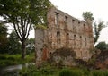 Trojborg castle ruin near Tonder, Denmark