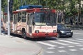 Trolley bus in Chisinau
