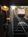 Trolley car incline