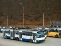 Trolleybus depot