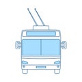 Trolleybus Icon