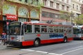 Trolleybus in San Francisco, California