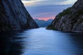 Trollfjorden, Norway Royalty Free Stock Photo