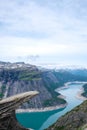 Trolltunga, Norway Cliffside View in Norway