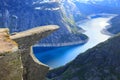 Trolltunga, Norway Royalty Free Stock Photo