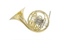 Trombone isolated Royalty Free Stock Photo