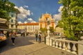 Tromostovje triple bridge at Ljubljana city center