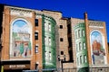Trompe L'oeil Wall Murals in Yonkers, NY Royalty Free Stock Photo