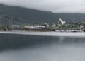 Tromso Arctic Cathedral Church in Norway