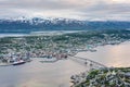 The Tromso Bridge in Norway.