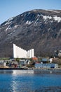 Tromso church Royalty Free Stock Photo