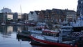 Tromso harbor Royalty Free Stock Photo