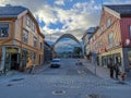 Tromso city center Norway