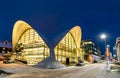Tromso City Library and Archive in Norway Royalty Free Stock Photo