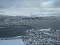 Tromso cityscape Royalty Free Stock Photo