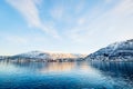 Tromso in Northern Norway Royalty Free Stock Photo