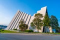 Tromsdalen Church or the Arctic Cathedral in Tromso, Norway Royalty Free Stock Photo