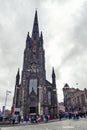 Tron Kirk, former gothic church, now functioned as The Hub, venue for various events on Royal Mile, Edinburgh, Scotland, UK