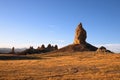 Trona Pinnacles at Sunset Royalty Free Stock Photo