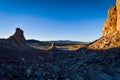 Trona Pinnacles natural desert rock formations movie set