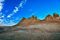 Trona Pinnacles natural desert rock formations movie set