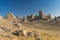 Trona Pinnacles Royalty Free Stock Photo