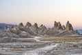 Trona Pinnacles Royalty Free Stock Photo