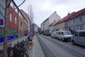 Random Street in Trondheim, Norway Royalty Free Stock Photo