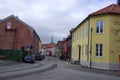 Random Street in Trondheim, Norway Royalty Free Stock Photo