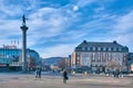 Trondheim market square, Norway Royalty Free Stock Photo