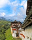 Trongsa Dzong Fortress in Bhutan