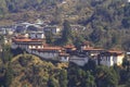 The Trongsa Dzong Royalty Free Stock Photo