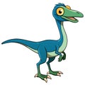 Troodon dinosaur, a Jurassic predato Royalty Free Stock Photo