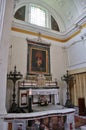 Tropea - Altare di del Sacro Cuore di GesÃÂ¹ nella cappella del duomo