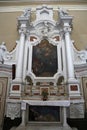 Tropea - Altare sinistro della Chiesa del GesÃ¹