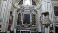 Tropea - Panoramica interna della Chiesa del GesÃÂ¹ del Convento dei Padri Redentoristi
