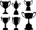 Trophies silhouettes