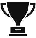 Trophy, Achievement Isolated Vector Icon that can be easily modified or edited Royalty Free Stock Photo