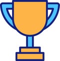 Trophy, Achievement Isolated Vector Icon that can be easily modified or edited