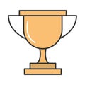 trophy award success