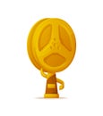 Trophy for Cinema Achievements, Gold Bobbin Icon