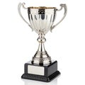 Trophy isolated on white background Royalty Free Stock Photo
