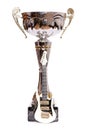 Trophy with mini electric guitar