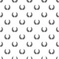 Trophy pattern seamless vector