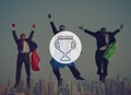Trophy Reward Prize VIctory Success Achievement Concept