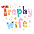 Trophy wife Royalty Free Stock Photo