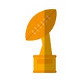 trophy winner ball shape american football