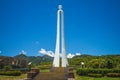 The Tropic of Cancer Marker at Hualien, Taiwan Royalty Free Stock Photo