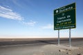 Tropic of Capricorn, Chile